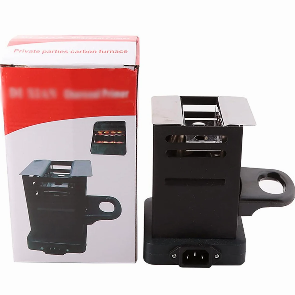 Accendino elettrico a carbone, forno elettrico per shisha, grill a carbone, fornello a grill con manico, forno a carbone, shisha, forno elettrico a carbone con cavo extra lungo, per carbonella shisha