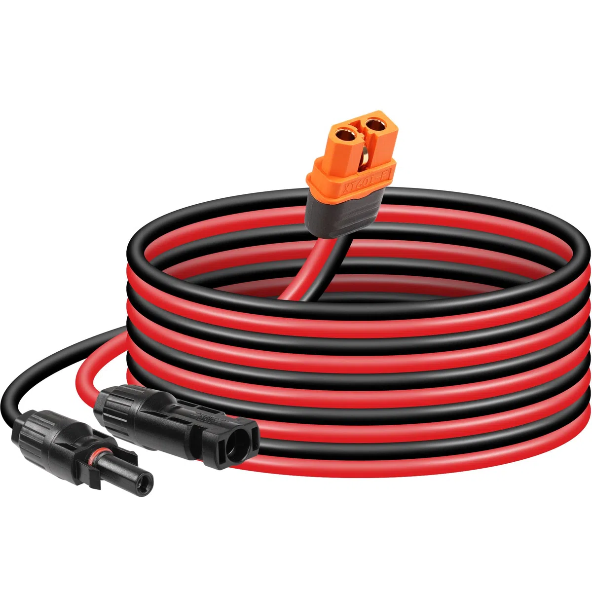CERRXIAN 10FT/3M 12AWG Connettore pannello solare a XT60i Cavo di alimentazione pannello solare femmina per pannello solare, centrale elettrica portatile per camper, batteria Lipo (10FT/3M)