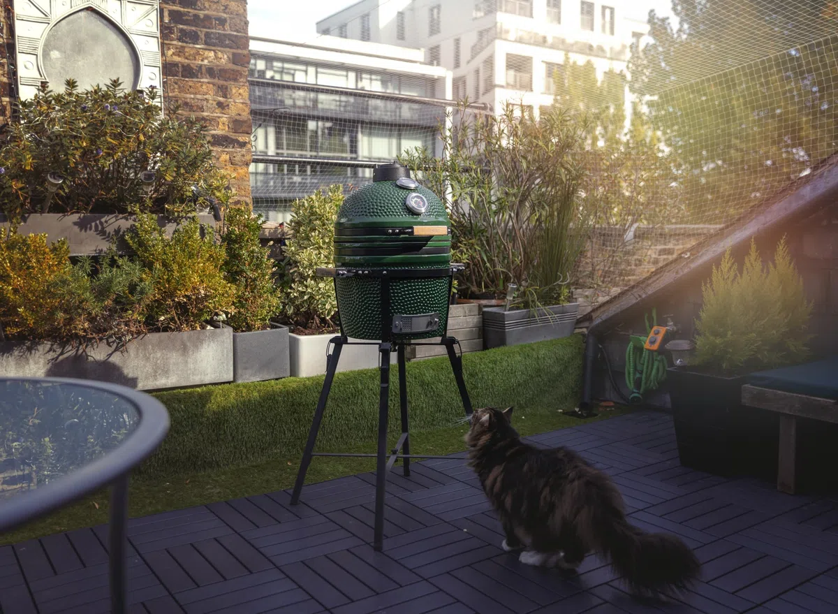 YNNI KAMADO TQASJ13 TQASJ13 - Piastra per barbecue universale TOPQ Kamado da 33 cm