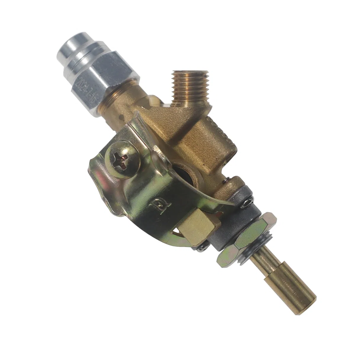 METER STAR Valvole d'ottone di sicurezza del gas della griglia del barbecue con lo sbocco del gas dell'unità del magnete di Orkli con il filo 7/16"-20UNF