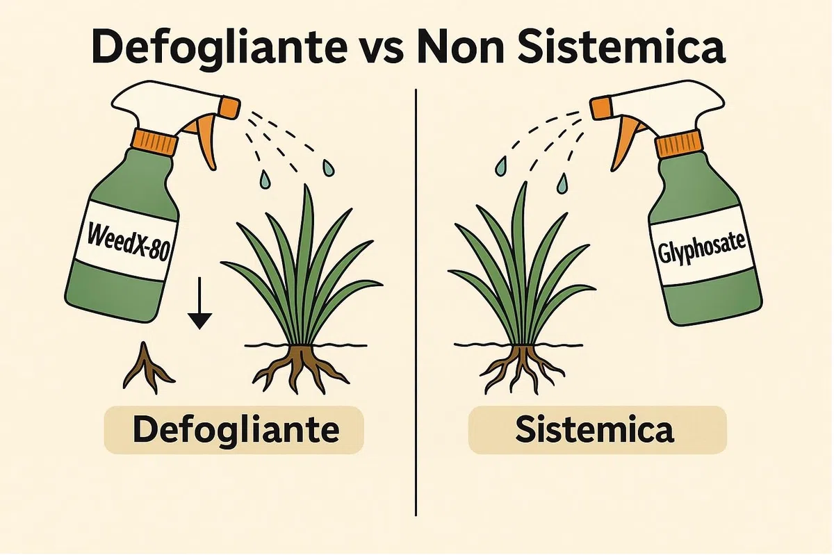 Naturìì WeedX-80 - Erbicida totale Concentrato ad Elevato Contenuto di Acido Acetico per il Controllo Efficace delle Infestanti - 5 kg