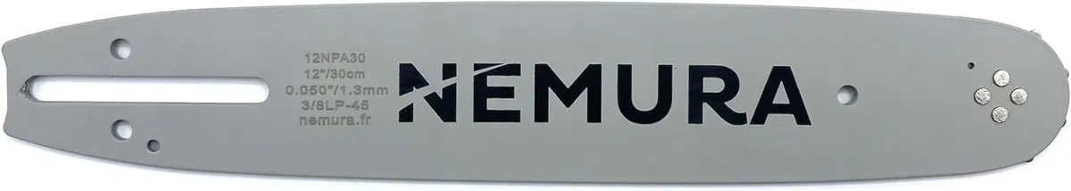 Nemura Barra Guida 40 cm e Se di 3 Catene per motosega - Compatibile con Stihl MS211, MS211C - 55 Maglie Trasmissione - Passo 3/8 LP - Calibro 1,3 mm - Ricambi Qualità Professionale - SAC in Italiano