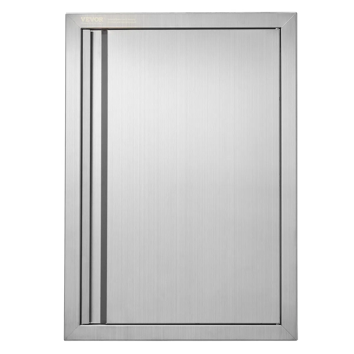 VEVOR Porta Barbecue Esterno, 432x610mm, Acciaio Inox, Maniglia Incasso, Isola Barbecue, Stazione Grigliate