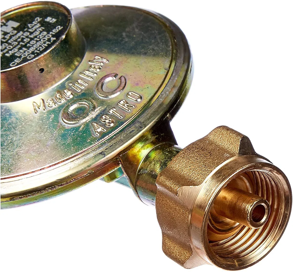 CFH 52452 Set regolatore di Pressione 50 mbar + Tubo 80 cm 1/4" SX