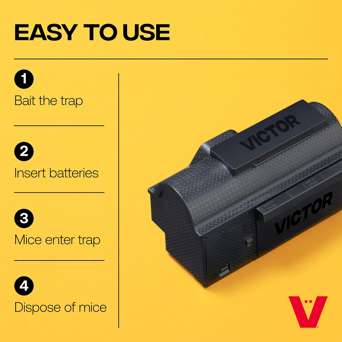 Victor M260 Trappola Elettronica per Topi Multi-Kill