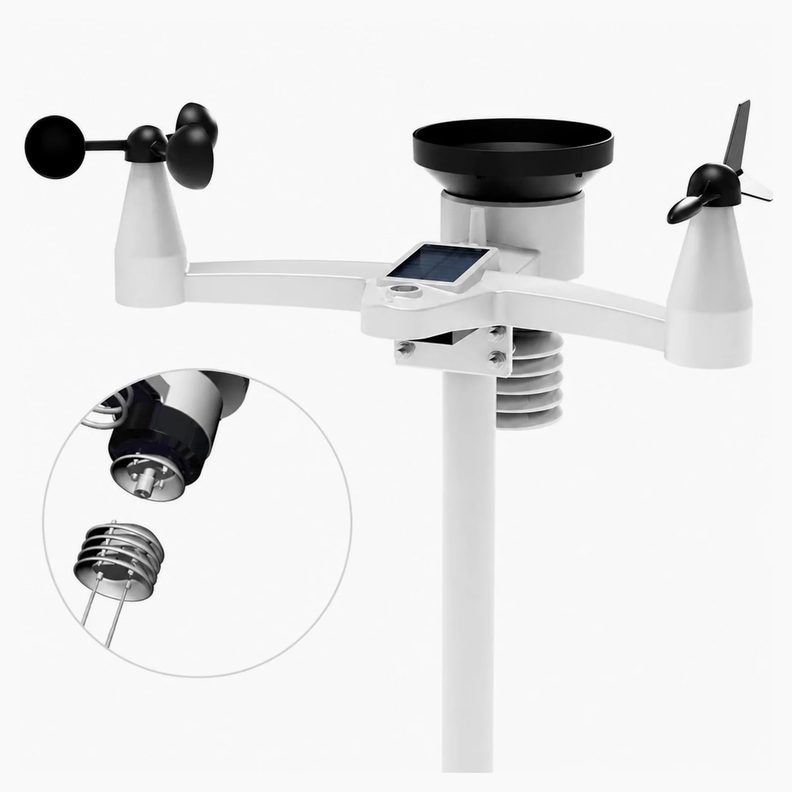 Pluviometro, Stazione Meteorologica WiFi Wireless 14 in 1 WS0355