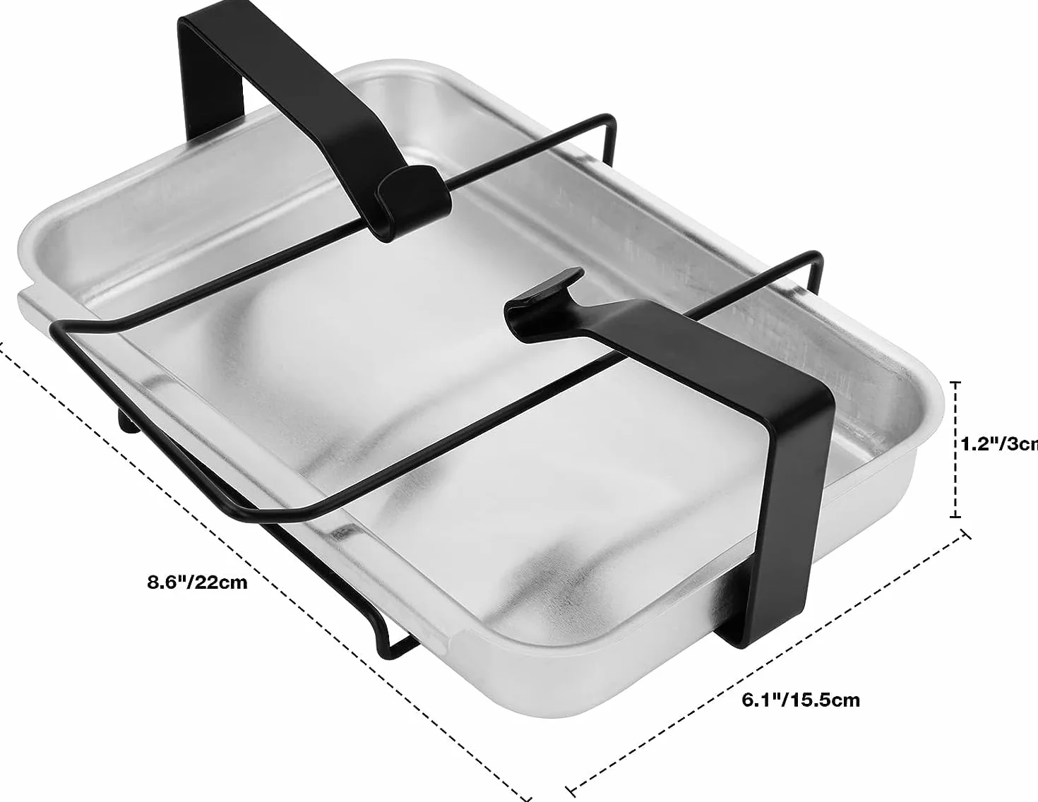onlyfire Raccogli vaschetta in Alluminio e Supporto/Grasso Collezione Vaschetta raccogligocce per Grill a Gas Weber