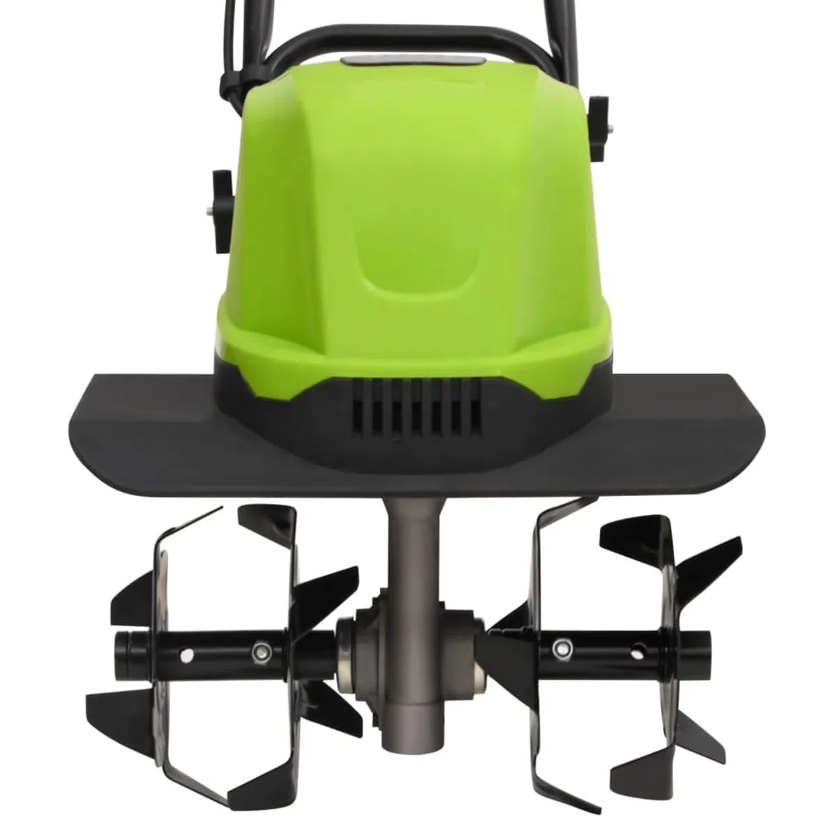 Geecher Fresa da Giardino Elettrica, 800 W 36 cm Larghezza 23,5 cm profondità Lama Acciaio ABS per Manutenzione Orto e Giardino