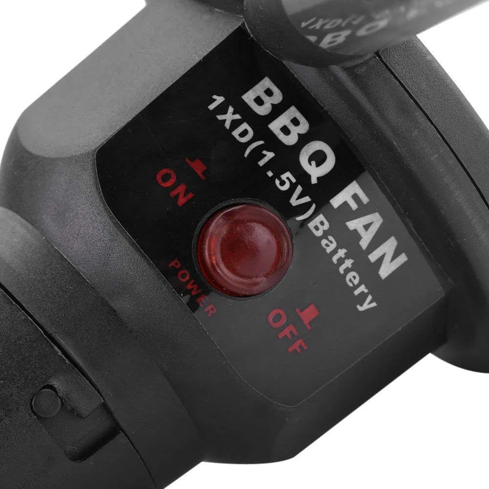 Fdit Soffiatore elettrico per barbecue, potente, poco rumoroso e di dimensioni ridotte, accessorio per picnic