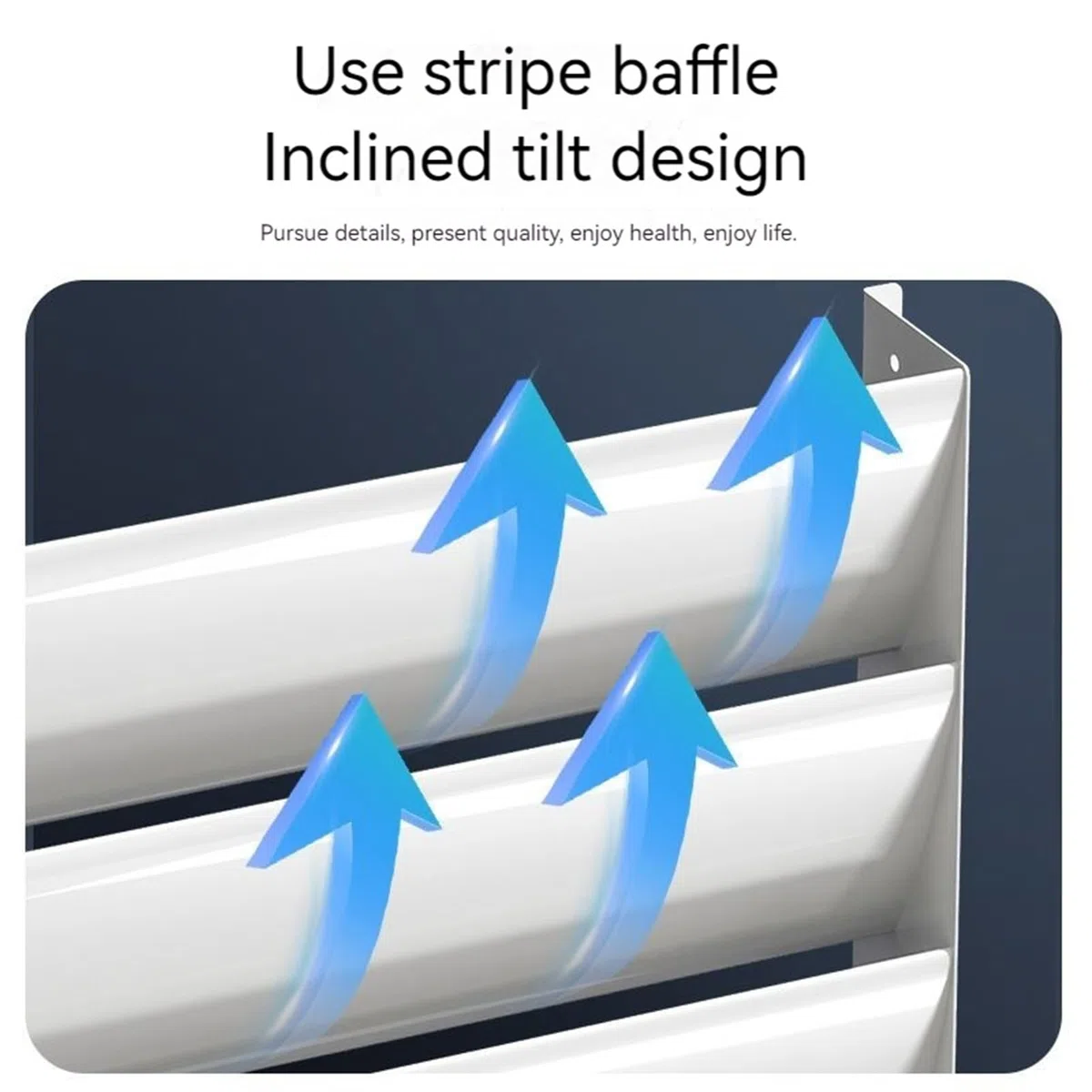 Deflettore Aria Condizionato Griglia Soffiante Unità Esterna | Copertura Guide per Bocchette Ventilazione a Soffitto Pavimento Finestra Tutti I Tipi Di Prese D'aria