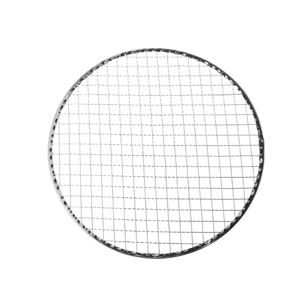 Griglia per Barbecue 26/28/30/33 cm BBQ Grill Grigliare Maglie Cucina Campeggio All'aperto Verdure Carne Pesce Cucinare Frutti di Mare (Color : 26cm)