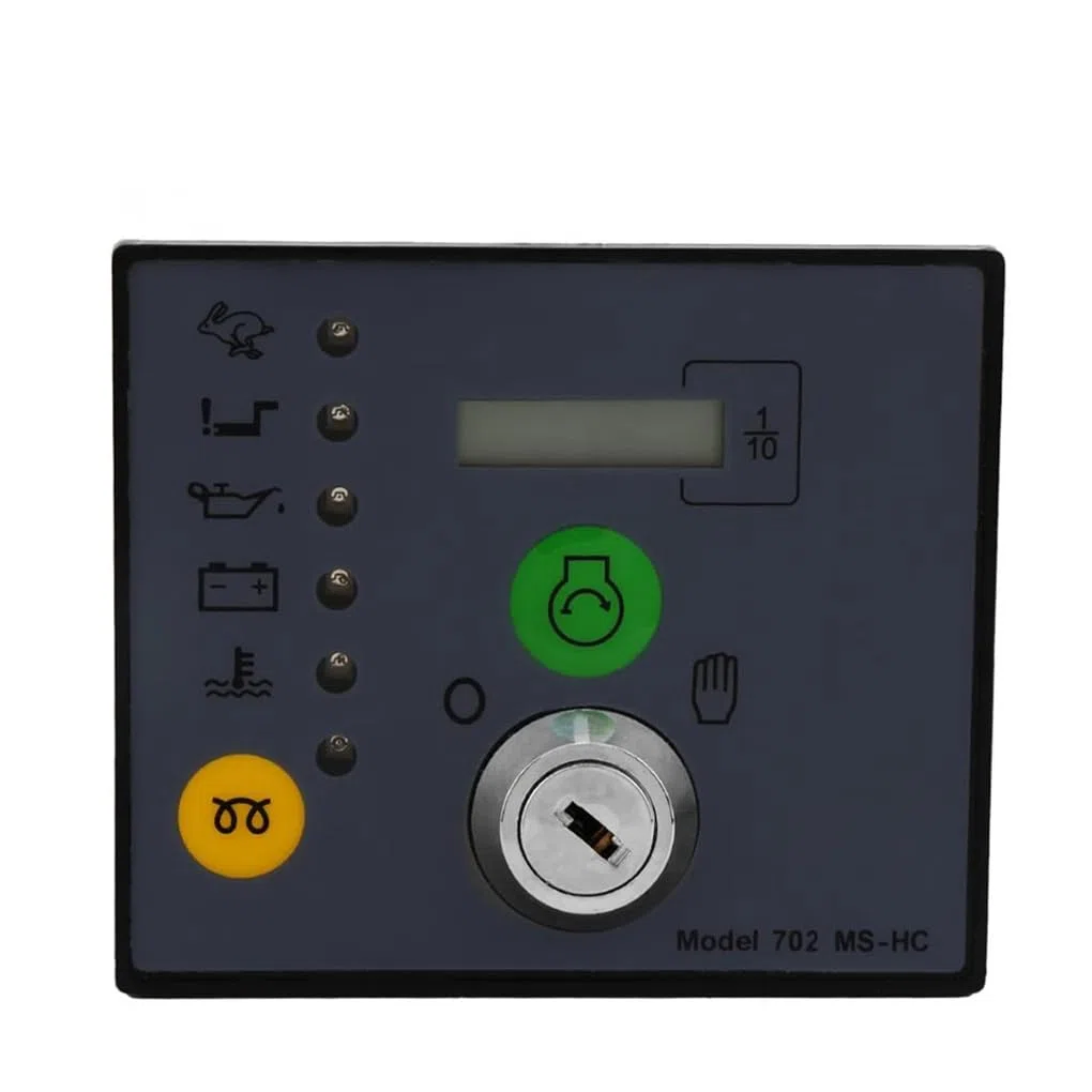 Pannello di controllo del generatore di avvio manuale MS-HC in metallo 702 con tasti Controller del generatore modulo controllo motore