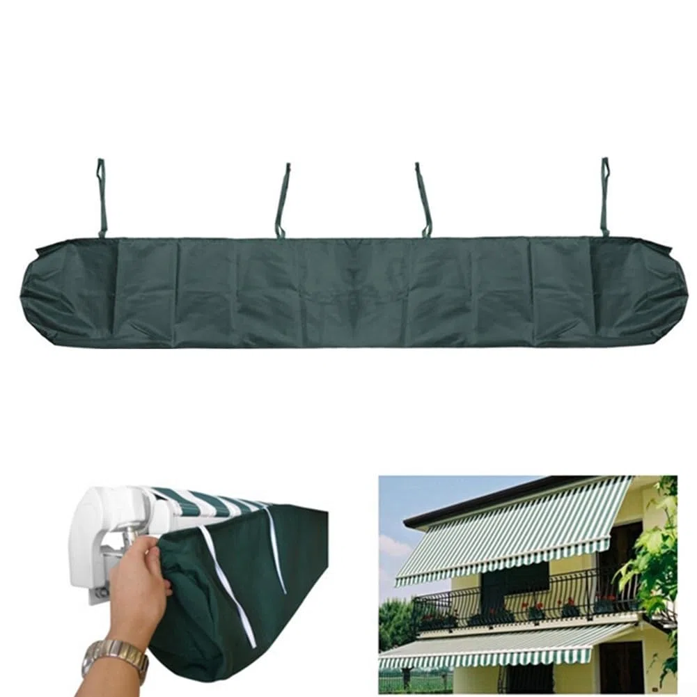 Copertura resistente alle intemperie per tenda da patio, protezione per uso esterno (grigio, 5 m)