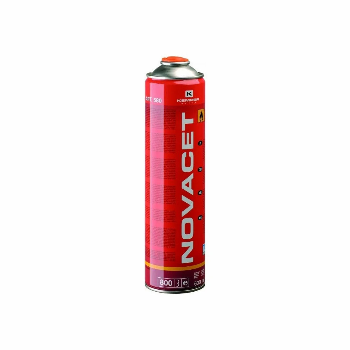 Kemper - 3 cartucce di gas 330 g propano mix NOVACET 600 ml caramella gas universale valvola 7/16