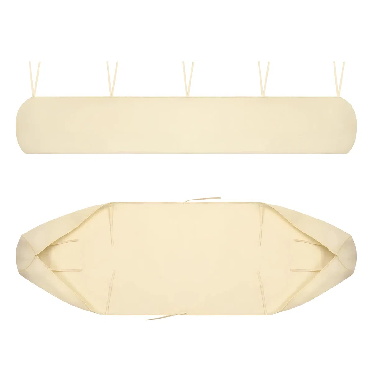 Tende da Sole per Giardini, Coperture Tettoia Tessuto 420D Oxford Protettiva Antipolvere Impermeabile, per Avvolgibile A Scomparsa, Patio Veranda Esterno Invernale (2.5M Beige)
