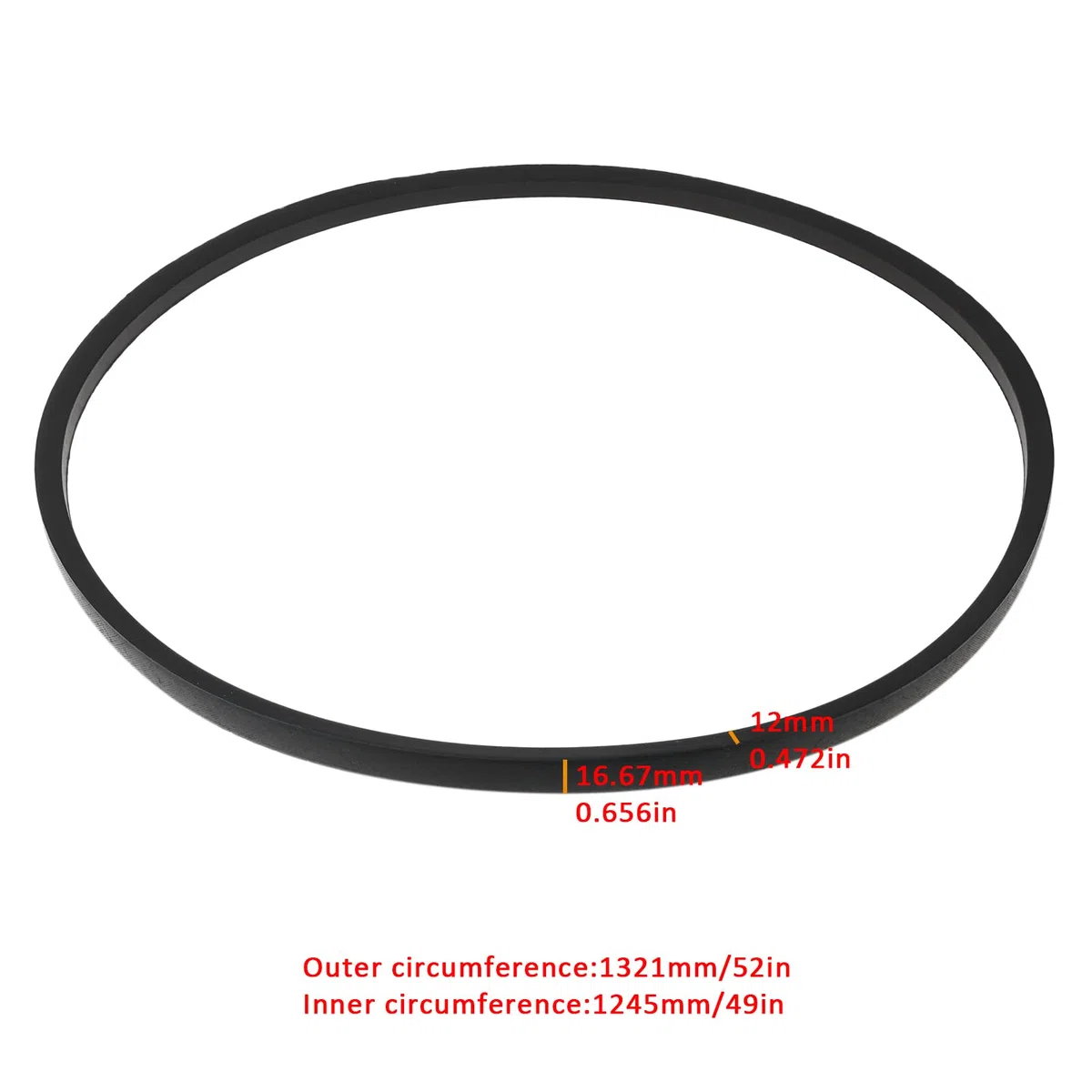 Cinghia Di Trasmissione Anteriore 754-04039 Compatibile Con MTD Compatibile Con Lawnflite 603 604 2004–2007