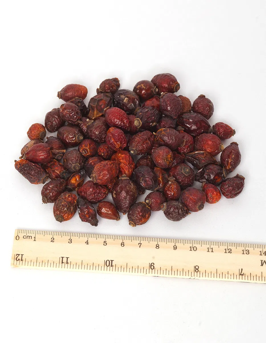 Rosa Canina Intera 2kg, Rosae Pseudo - Fructus, 100% Rosa Canina Naturale, Effetto Ringiovanente, Fonte di Vitamina C
