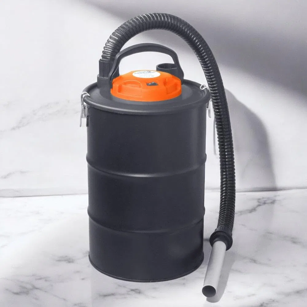 Aspiracenere per stufe pellet forni e barbecue fusto in acciaio lt 20