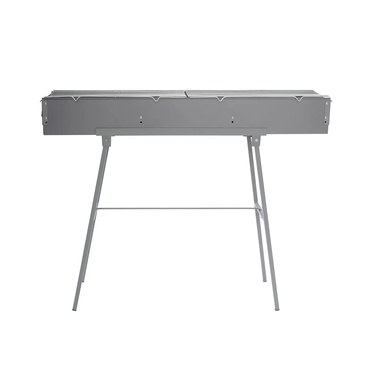Barbecue a carbonella, portatile, pieghevole, da campeggio, da 100 x 18 cm, per picnic, campeggio, picnic, giardini e feste in spiaggia, per 5-10 persone