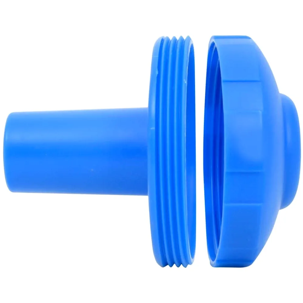 Set paraspruzzi fuori terra 30 mm in PP e gomma, kit di manutenzione per piscina e vasca idromassaggio, kit di accessori con filtro di ingresso e uscita, pulizia e cura dell'acqua