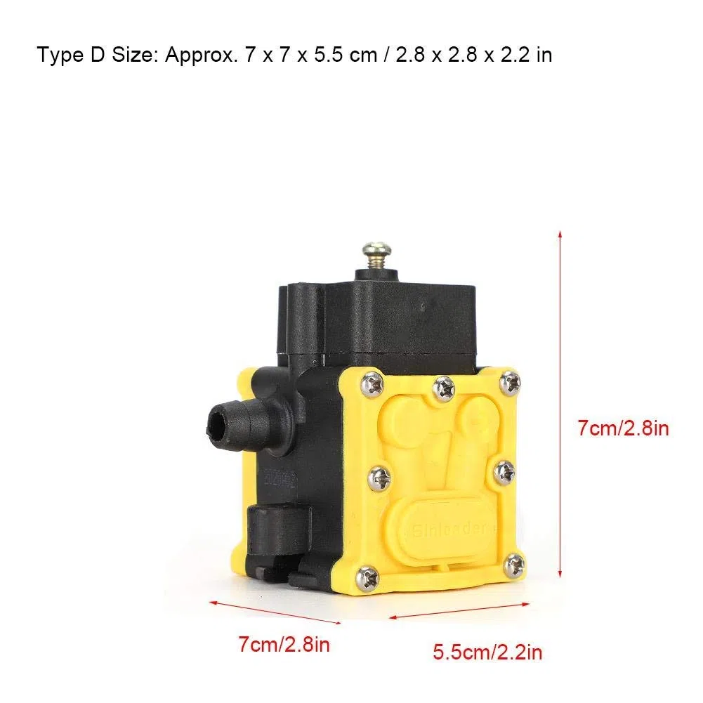 Pompa a pressione a membrana 12V Agricoltura da giardino Spruzzatore elettrico Accessori per pompa dell'acqua Gestione dell'agricoltura e dei terreni(#3)