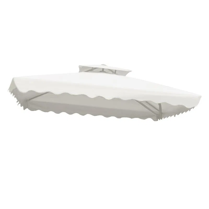 SkyFace Telo di Ricambio per Ombrellone Da Giardino Quadrato 4 Stecche/8 Stecche, Tettoia Ricambio Ombrello 2.2m/2.5m Copertura Ricambio Ombrellone Giardino (Solo Telo)