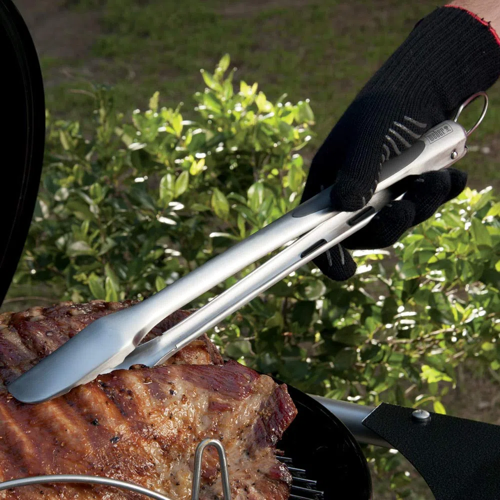 Weber Premium Guanti, L/XL, confezione da 1, nero