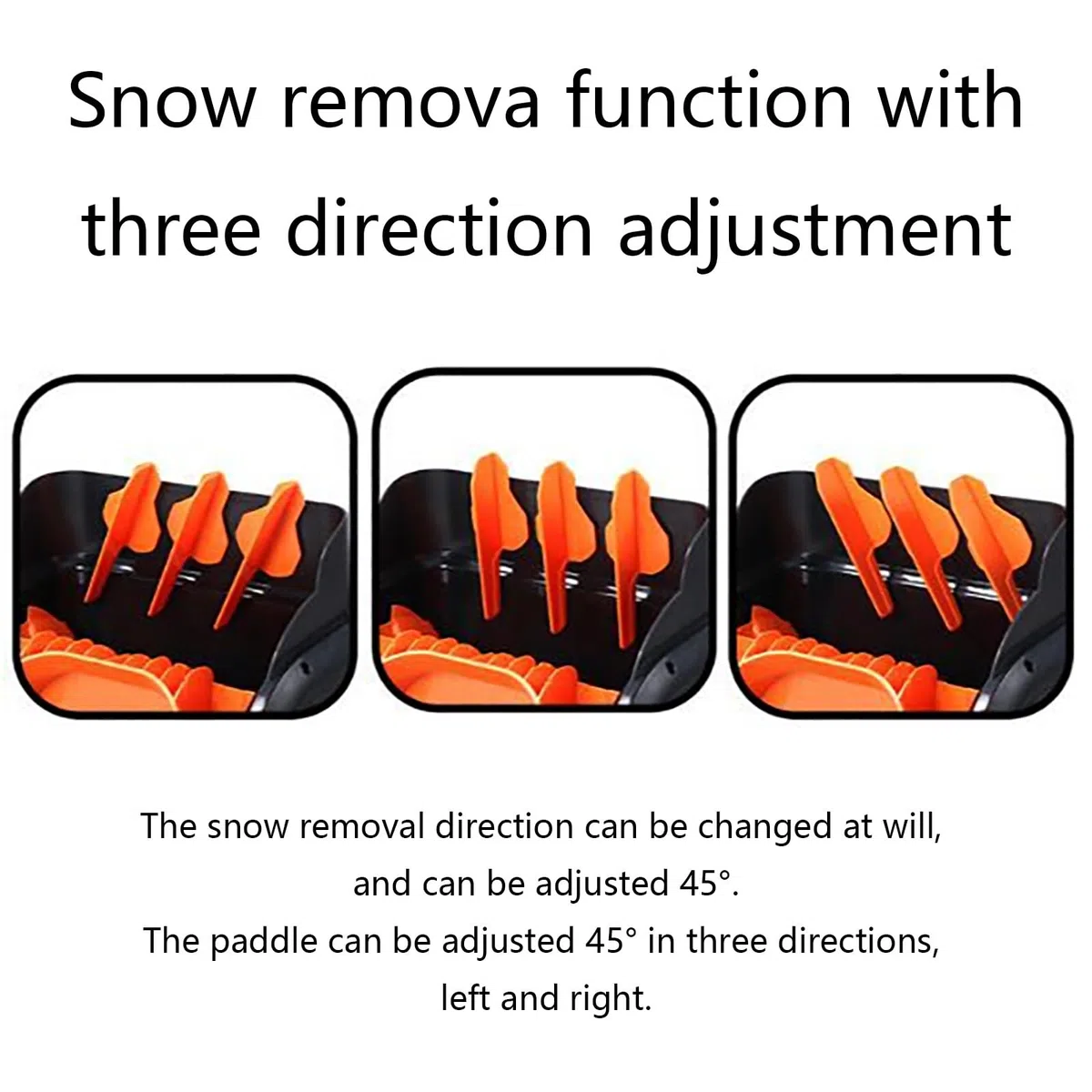 Pala da Neve Senza Fili, 21 V | 41 cm | Spazzaneve Senza Fili da 2 Ah, spazzaneve a Batteria con Impugnatura Anteriore Regolabile (2 batterie e caricabatteria rapido Inclusi)