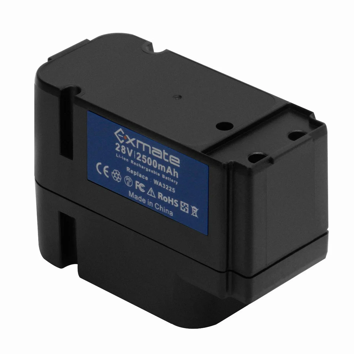 Exmate 28V 2.5Ah Batteria per Robot Prato Landroid M800 WG790E.1 Sostituisce WA3225 WA3565