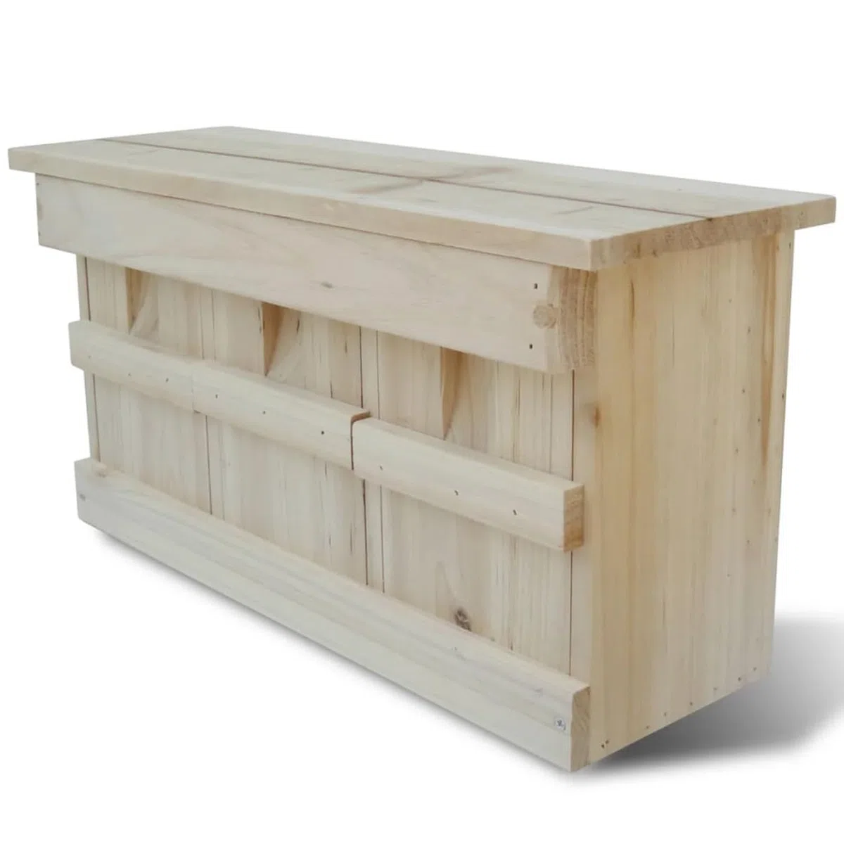 Casetta nido per passerotti 44 x 15,5 x 21,5 cm,Casa per Uccelli Legno Piccola Casetta Decorazione