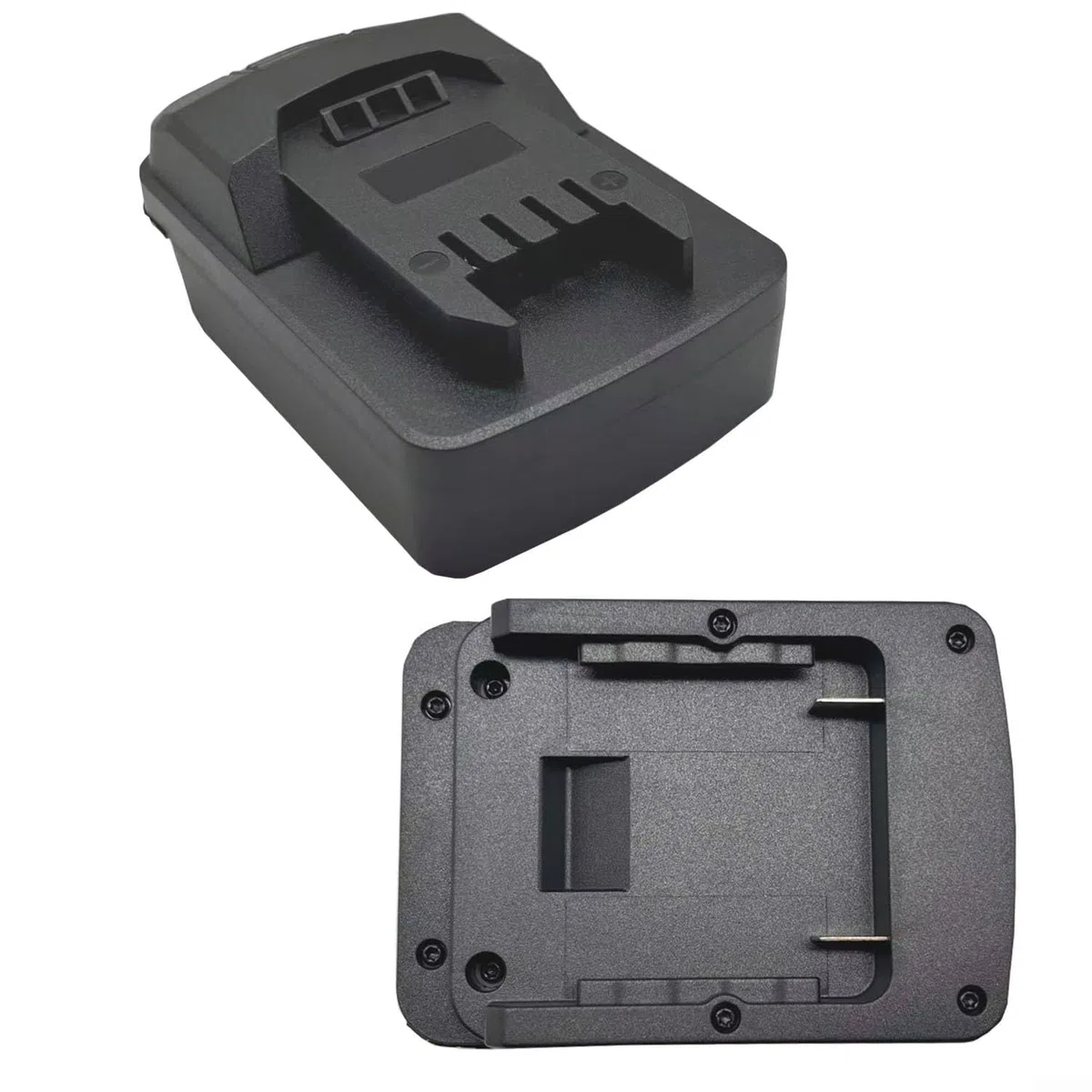 Adattatore per batterie agli ioni di Litio Bosch per BAT622 BAT618 BAT609 Compatibile con Parkside X20V Team Power Tool Battery Converter con Piastra Protettiva e Design Antiscivolo