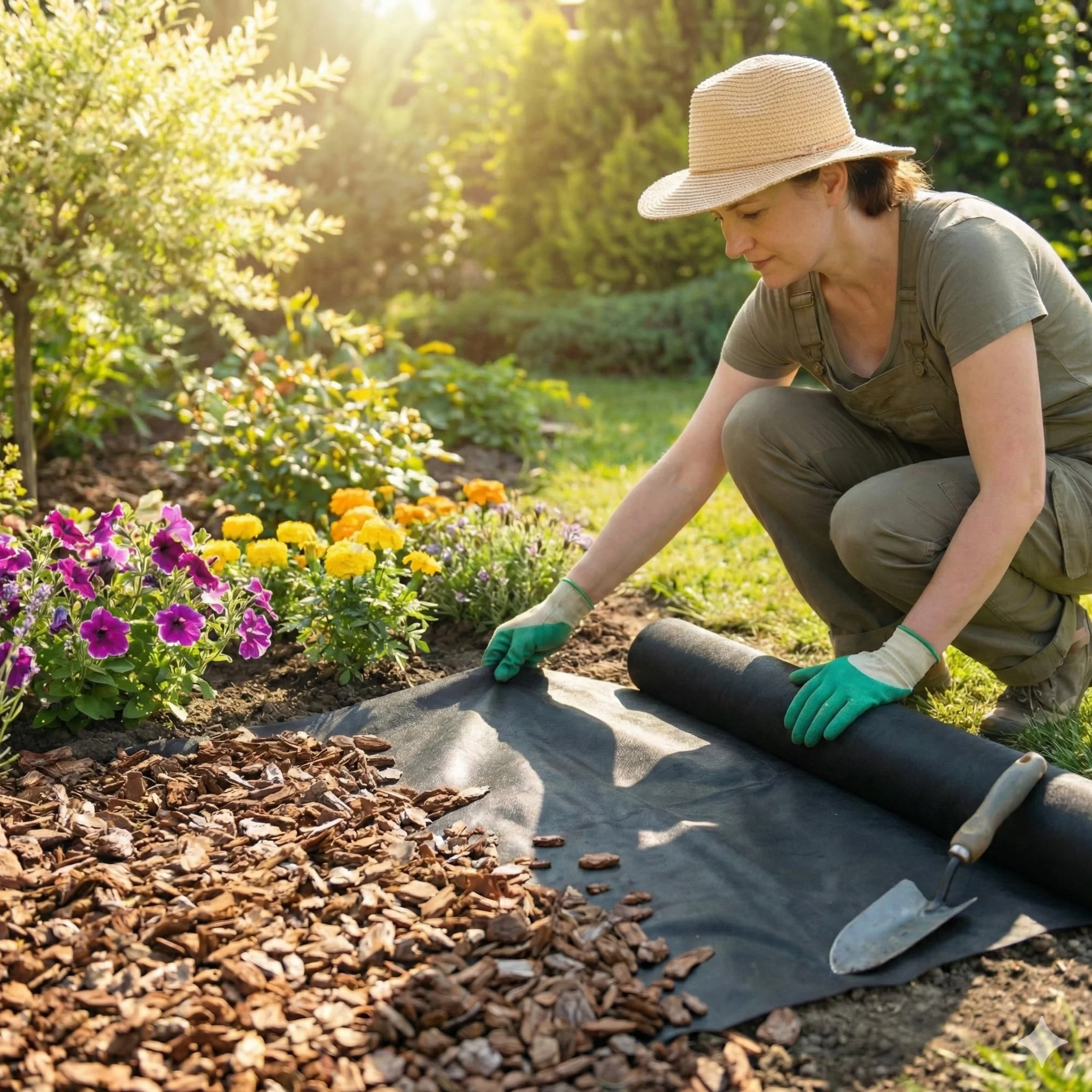 ASF Geotessile 170g/m² 10m x 0,5m | Telo da Giardino Anti-Erbacce, Drenaggio e Filtrazione, Sottofondo per Ghiaia, Vialetto