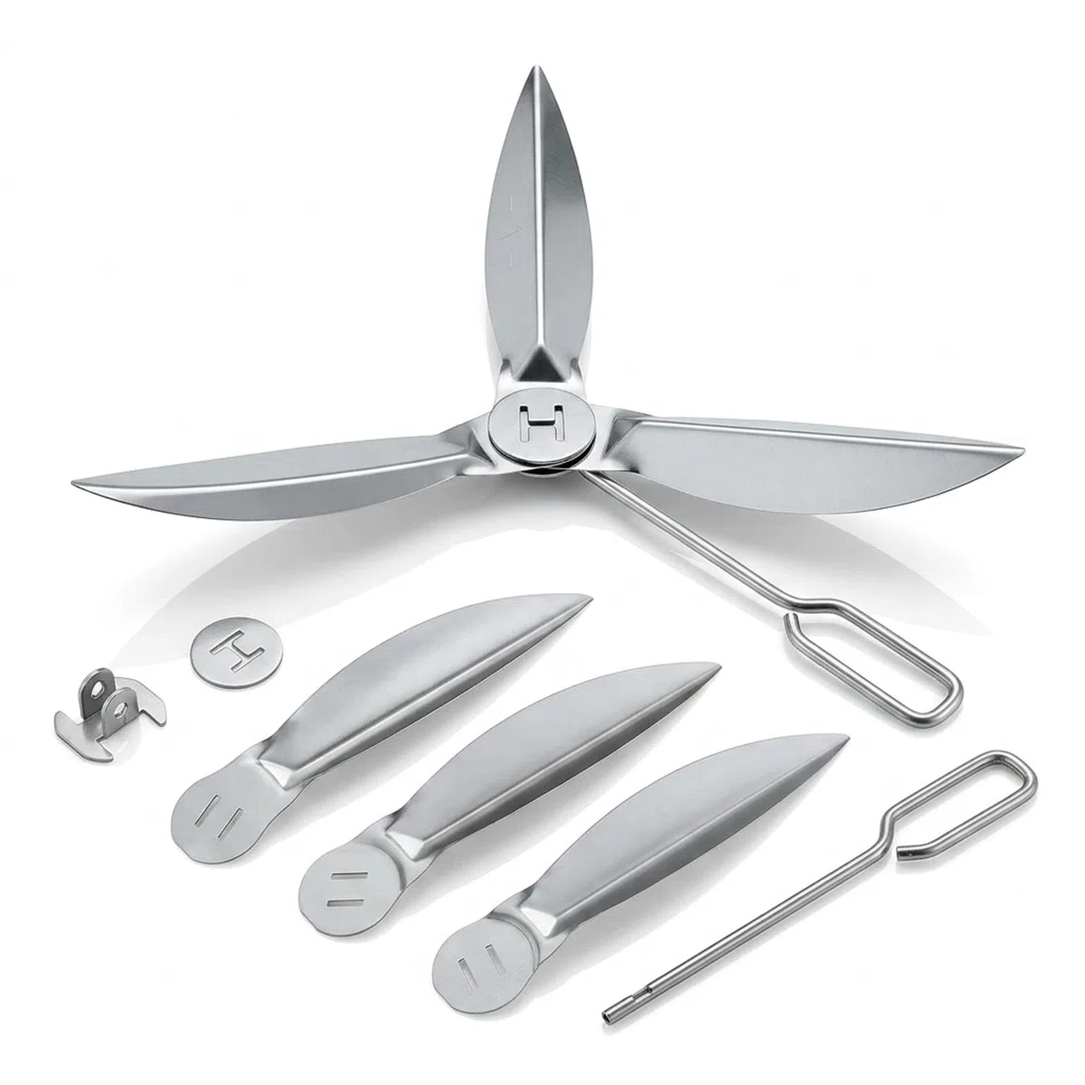 Kit di pulizia One-Touch 22-1/2 pollici per Weber, pezzi di ricambio per griglia sferico Weber da 57 cm, resistente al calore e design robusto, compatibile con Weber 7444, per
