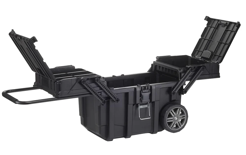 KETER | Baule da cantiere 15G, nero, 64,6 x 37,3 x 41 cm, plastica