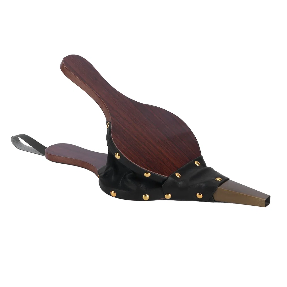 Longzhuo Soffietto Manuale, Soffietto Manuale per caminetto in Legno, Ventilatore, aeratore, Accessorio per Barbecue da Campeggio all'aperto