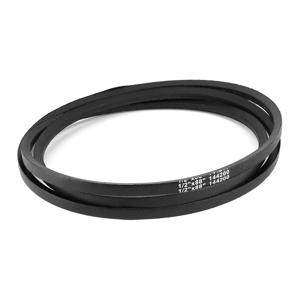 Cinghia di trasmissione, 131290 144200 Sostituzione della cinghia di trasmissione del piatto di taglio del tosaerba 1/2"x88" per trattorino da 38"/44"