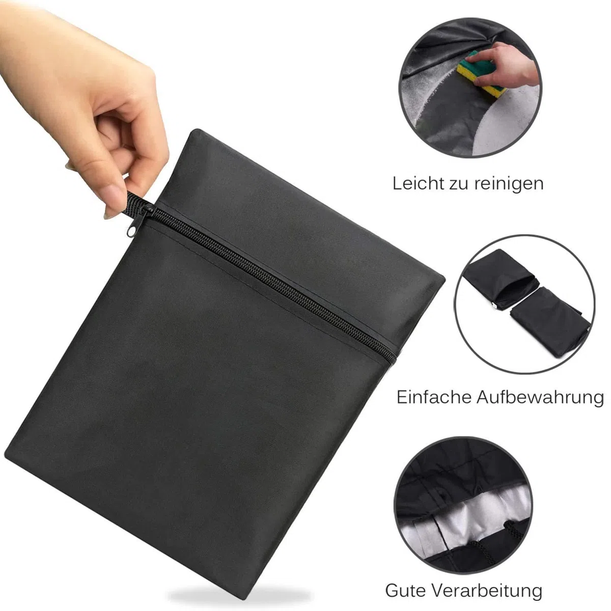 Fodera per Divano da Giardino a 2/3/4 posti, Fodere per mobili da Giardino, Tessuto Oxford Resistente agli Strappi Impermeabile, Fodere per sedie da Esterno