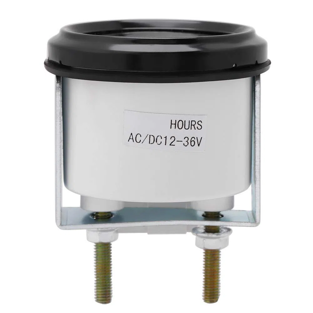 Contaore, 12-36 V DC AC 6 Digit induttivo Contaore tachimetro per barca, trattore, generatore, motore, tosaerba