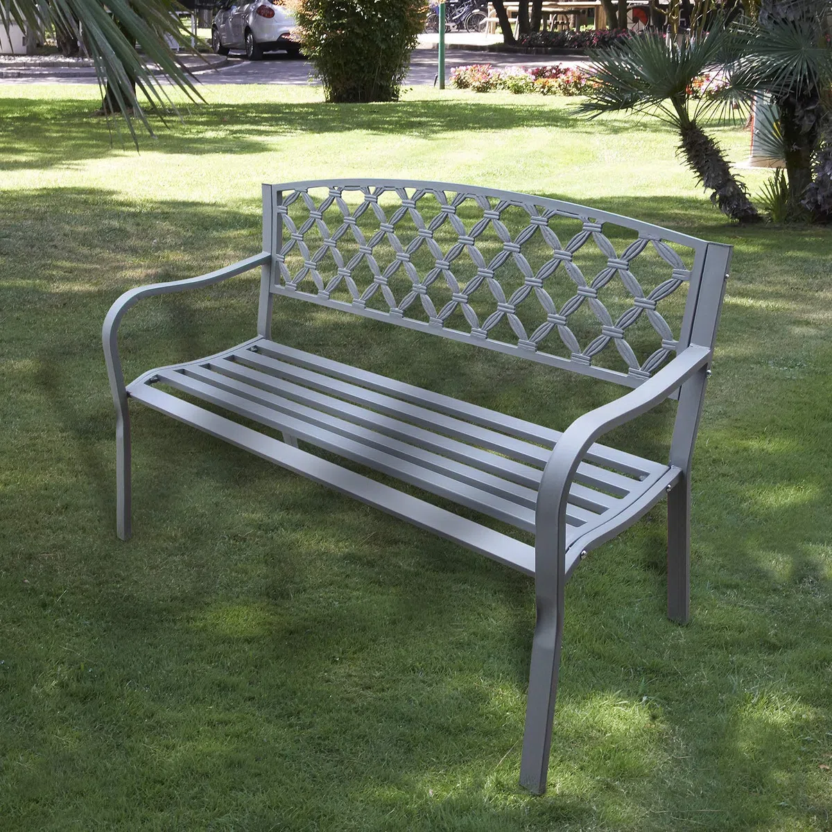 PAPILLON 8042475 Panca da giardino Midland 128x56x85 cm