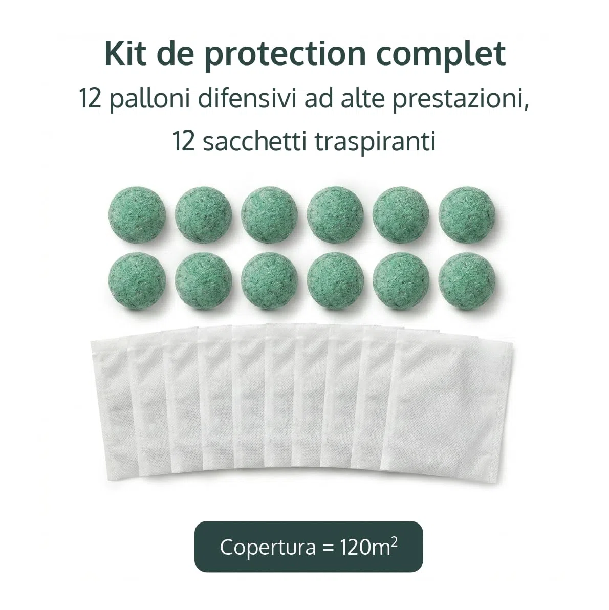 Topi repellent sfere | Ingredienti attivi tra cui zenzero & menta piperita – Sfere repellenti per parassiti, umane e sicure per gli animali domestici, per uso interno ed esterno (confezione da 12)