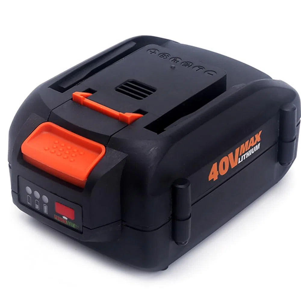 Batteria di ricambio da 40 V per Worx (solo batteria), accessorio per utensili elettrici senza fili per Worx, WA3551 /WA3553/35514/WA3551.1 agli ioni di litio (2000 mAh, 1 confezione)