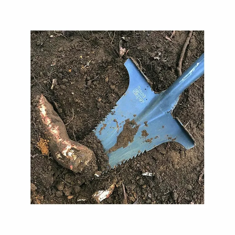 Rootslayer VENTEO - Confezione robusta nera per adulti, giardino, manico solido