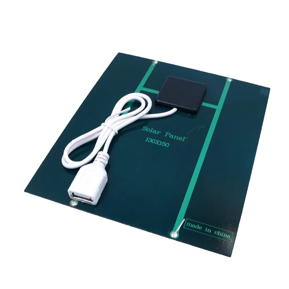 2,5 W 5 V pannello solare con mini ventola di scarico USB stazione di ricarica mobile, ventilatore di raffreddamento per animali domestici cane pollo casa serra