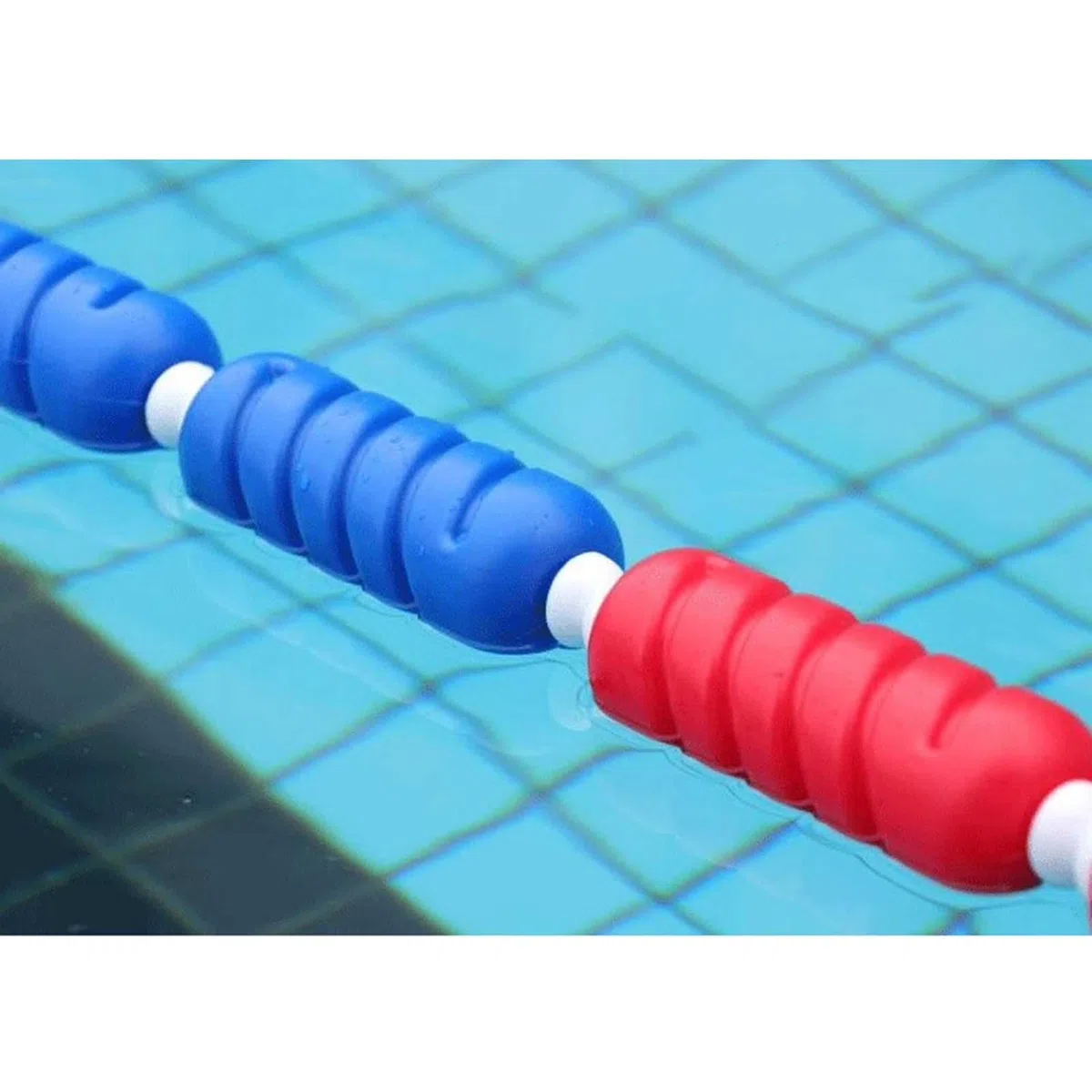 Corda divisoria per piscina, corda galleggiante di sicurezza con 2 ganci, per una migliore decorazione e sicurezza a bordo piscina