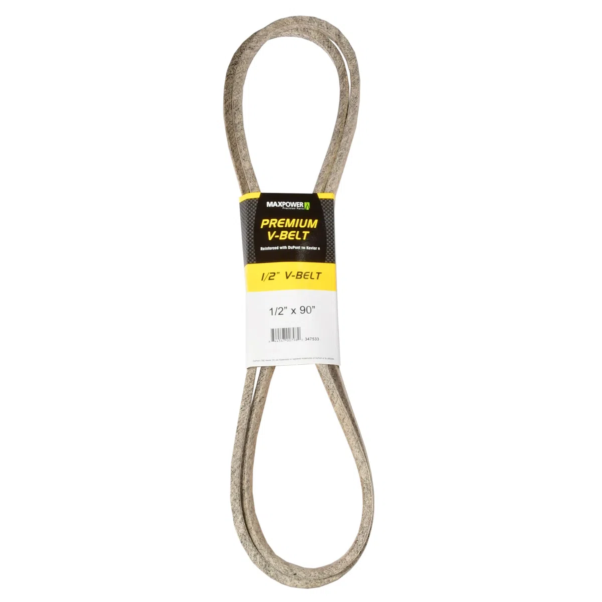 MAXPOWER Cinghie 347533, rinforzante in Kevlar, 1/2" x 90" - 4L900 - Lunghezza Esterna L(a) 2290 mm.