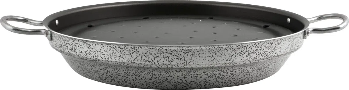 Home 440532 Barbecue-Light 2 Manici Valsecchi, Rivestimento Antiaderente, cm 32