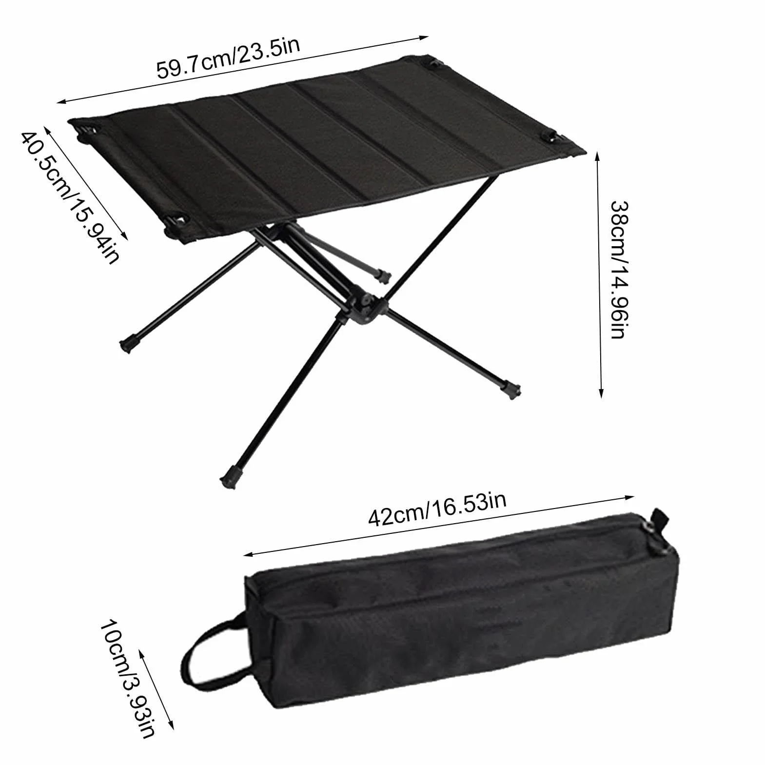 Tavolo da picnic pieghevole | Tavolo da campeggio portatile in lega di alluminio | Tavolo pieghevole compatto e resistente per campeggio, patio, barbecue, pic-nic, feste, viaggi | alluminio | Tavolo pieghevole compatto e resistente per campeggio, patio, b