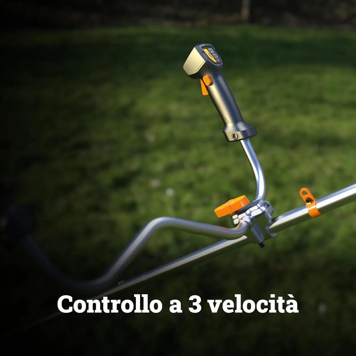 WORX WG082E,9 Decespugliatore 20V da 30 cm / 25,5 cm, pesa solo 4,1 kg, fino a 65 minuti di autonomia con una singola carica, motore brushless, 1 batteria da 4,0 Ah inclusa, PowerShare