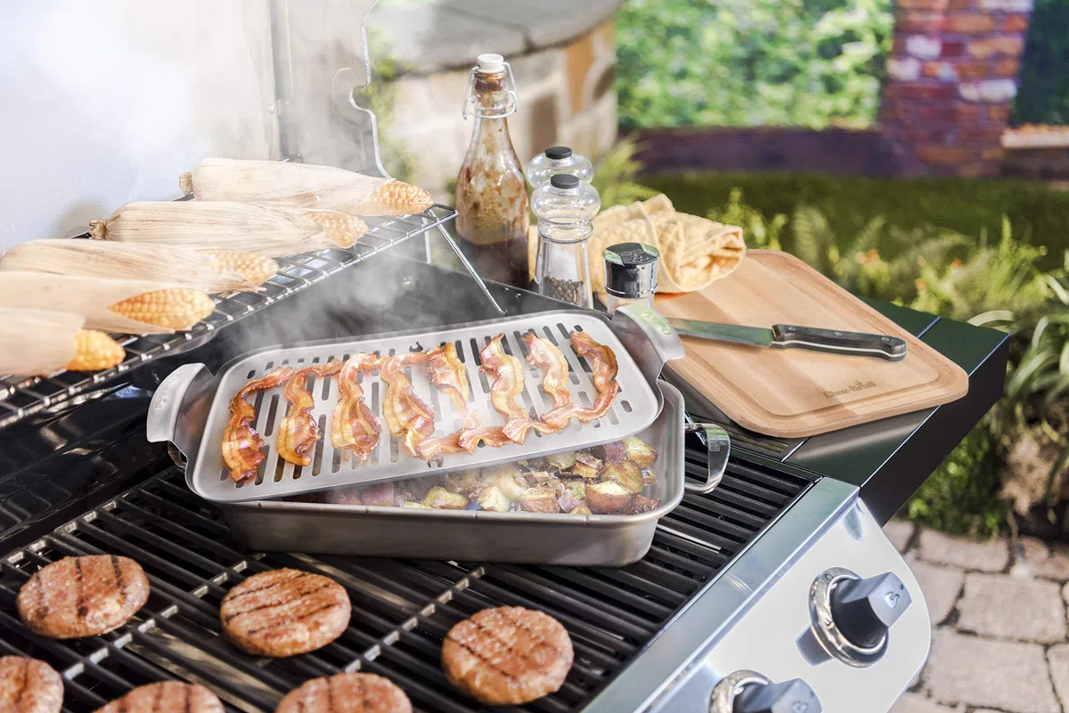 Char-Broil 140 015 - Teglia per Barbecue Grill+®.