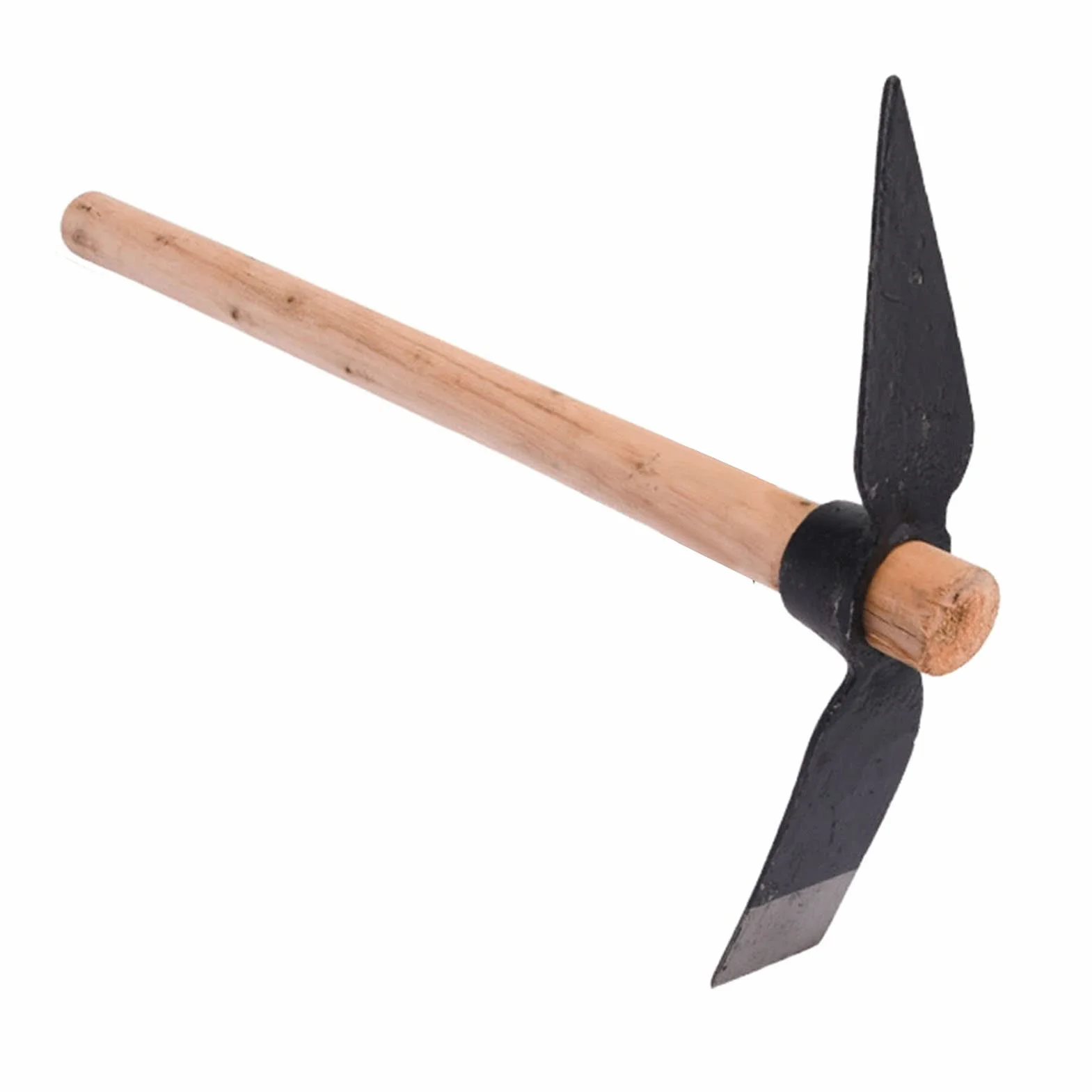 TOPINCN Pick Mattock Hoe Garden Pick Heavy Duty Piccozza Attrezzo Manuale Forgiato Diserbo Piccone da Giardino per Giardinaggio Allentamento del Terreno Campeggio